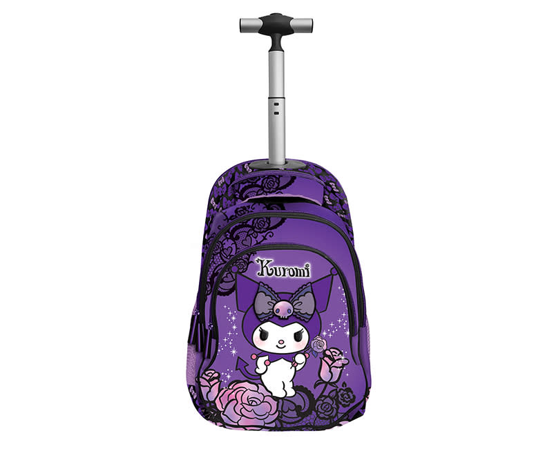 TROLLEY ΣΧΟΛΙΚΟ KUROMI PURPLE LACES GRAF