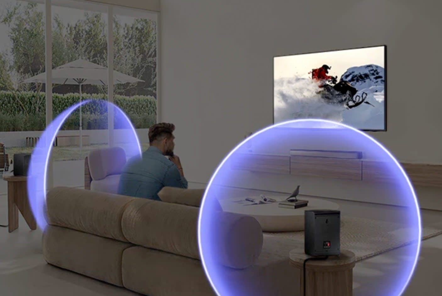 Wireless Surround Sound Compatible