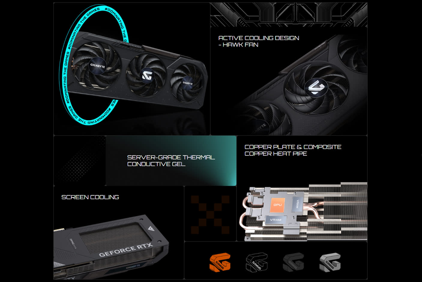 GIGABYTE GeForce® RTX™ 5050 GAMING OC 8G