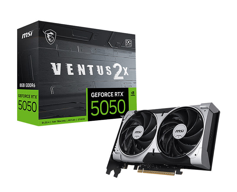 MSI GeForce RTX™ 5050 8G VENTUS 2X OC