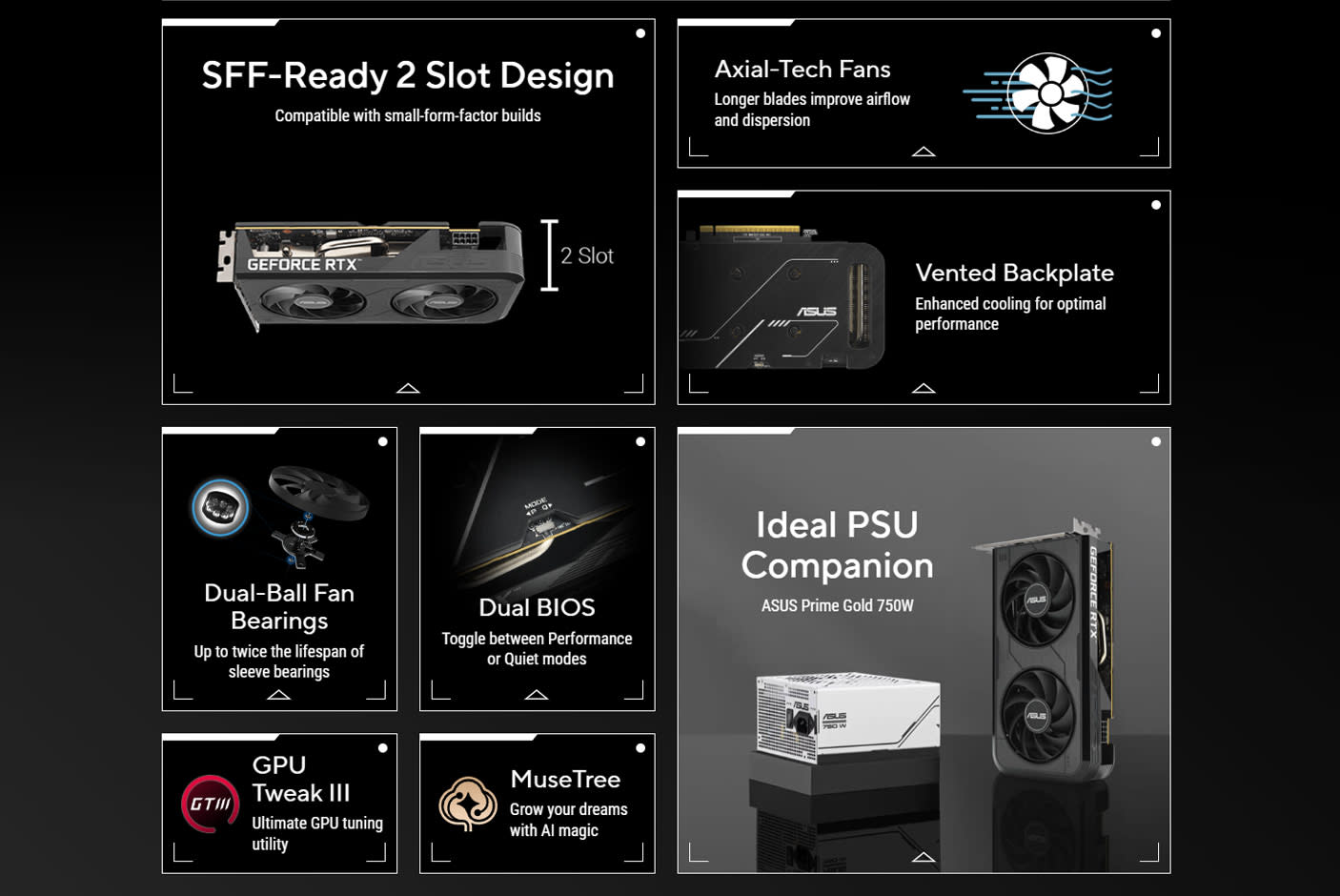 ASUS Dual GeForce RTX™ 5050 8GB GDDR6 OC Edition