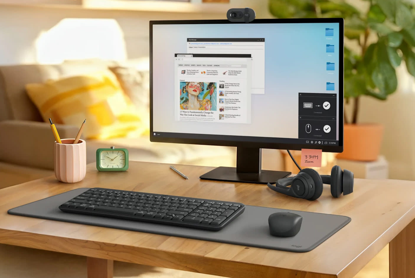 Logitech MK250 Compact Bluetooth® Wireless Combo