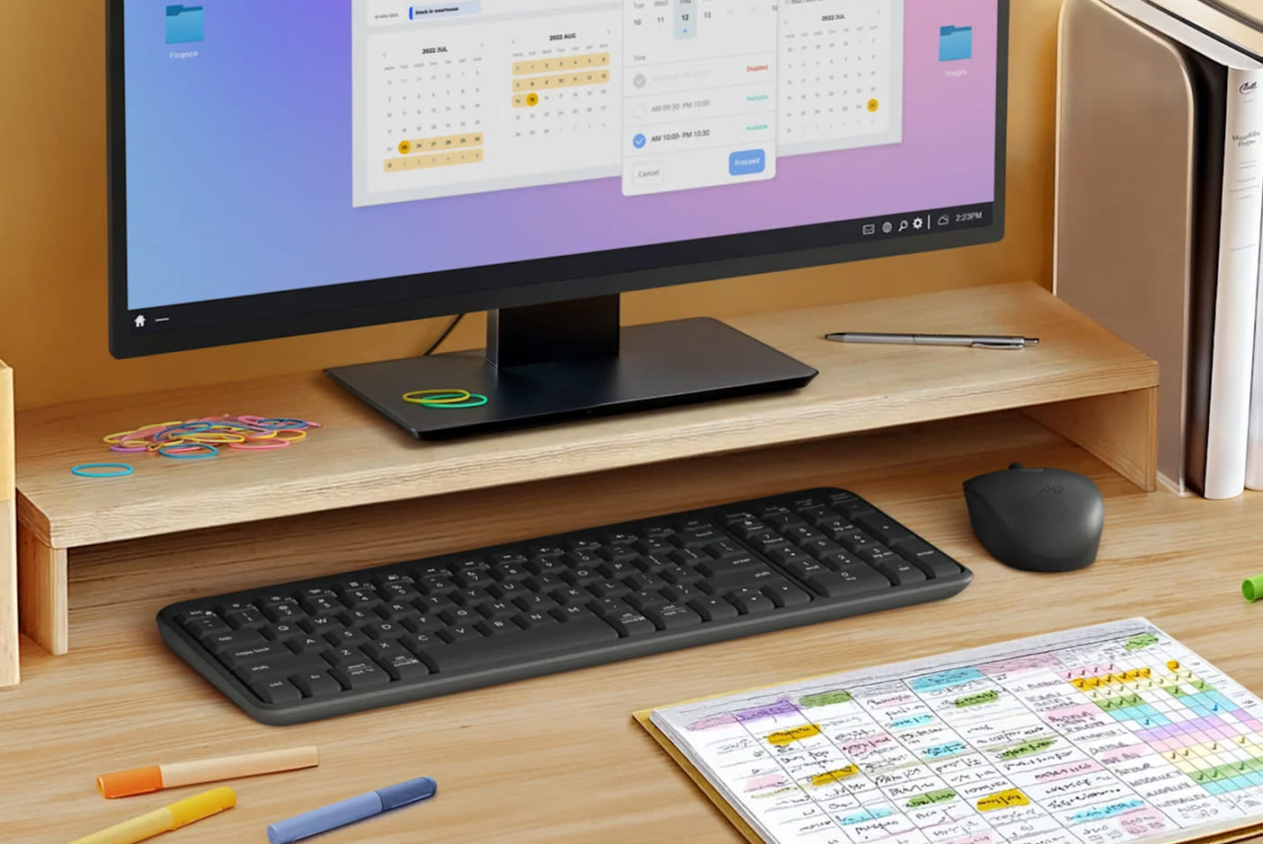 Logitech MK250 Compact Bluetooth® Wireless Combo
