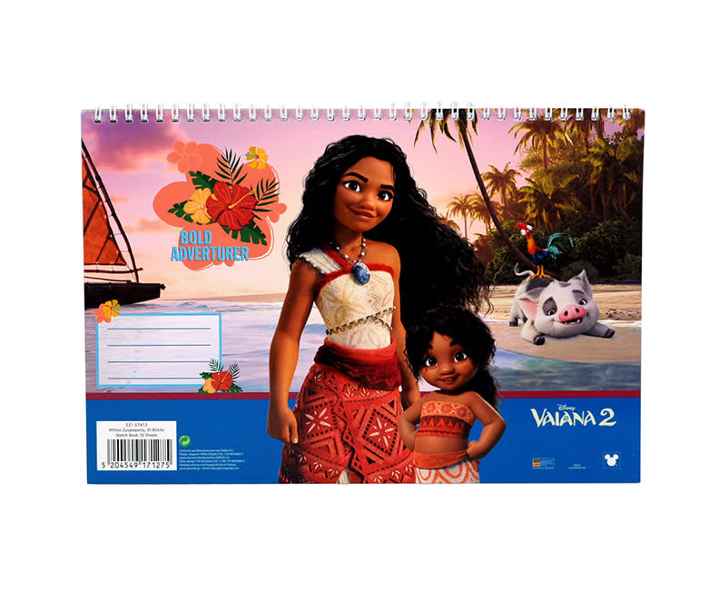 ΜΠΛΟΚ ΖΩΓΡΑΦΙΚΗΣ Α4 VAIANA WAVE 30Φ GIM