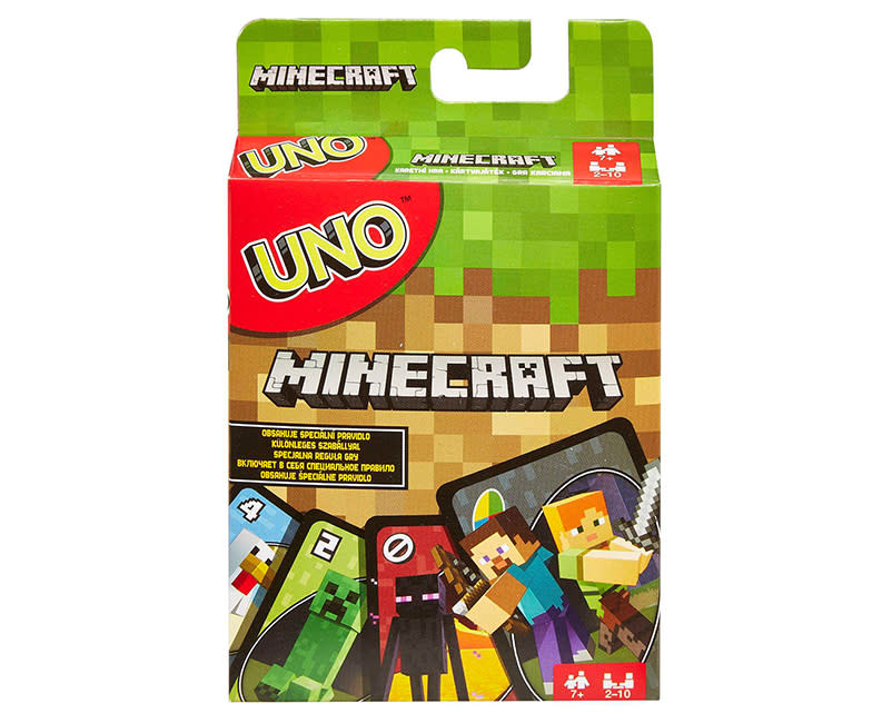 	Uno Minecraft Mattel