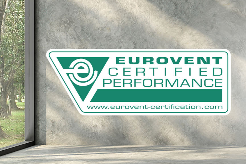 Πιστοποίηση Eurovent!