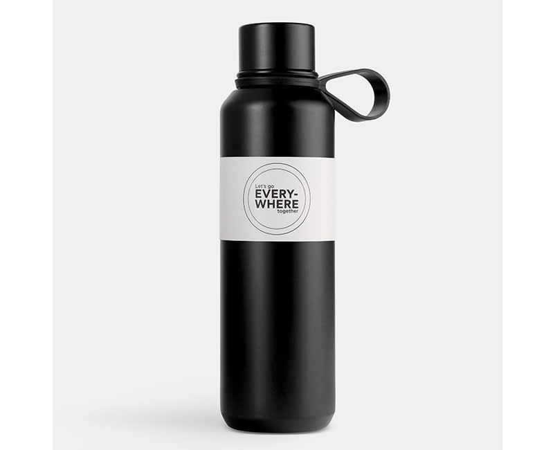 ΘΕΡΜΟΣ 600ML BLACK SENTIO