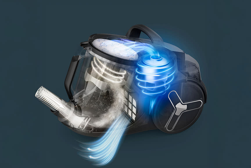 Rowenta Σκούπα Με Κάδο RO7B13