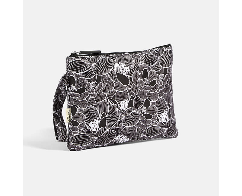 ΤΣΑΝΤΑΚΙ BLACK FLOWERS SENTIO