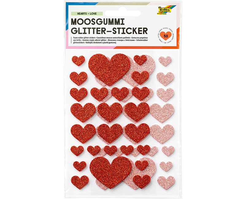 ΑΥΤΟΚΟΛ. ΑΦΡΩΔΗ HEARTS LOVE 50ΤΕΜ FOLIA