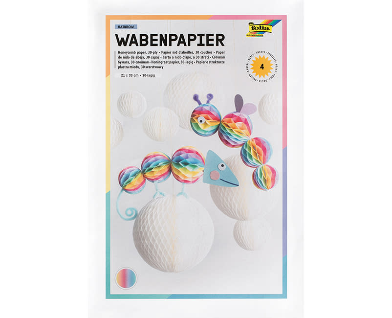 ΧΑΡΤΙΑ ΧΕΙΡΟΤΕΧΝΙΑΣ RAINBOW 21X33CM FOL