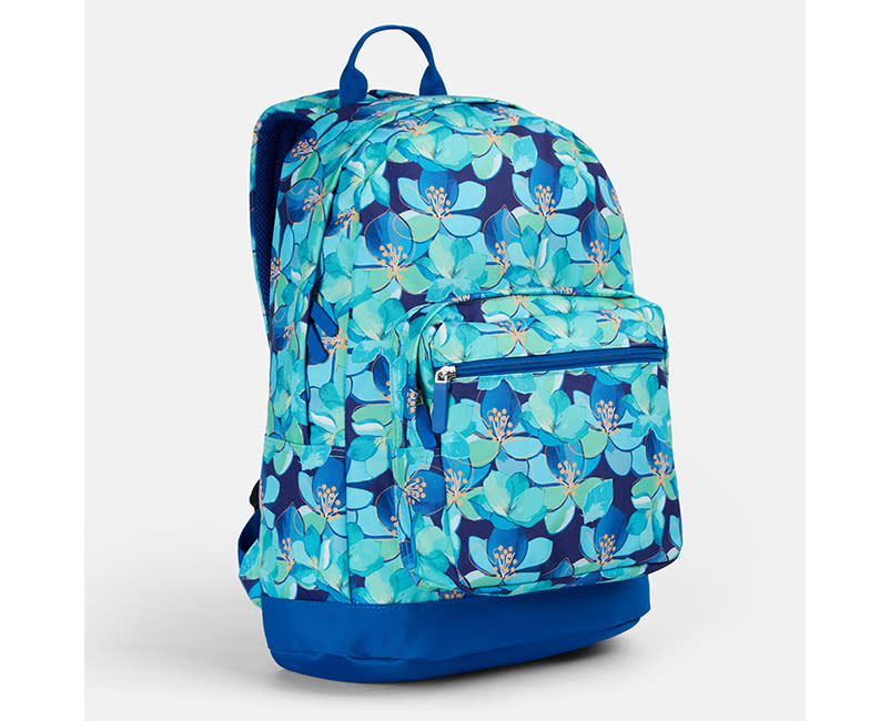 ΤΣΑΝΤΑ ΠΛΑΤΗΣ NELSON BLUE FLOWERS SENTIO