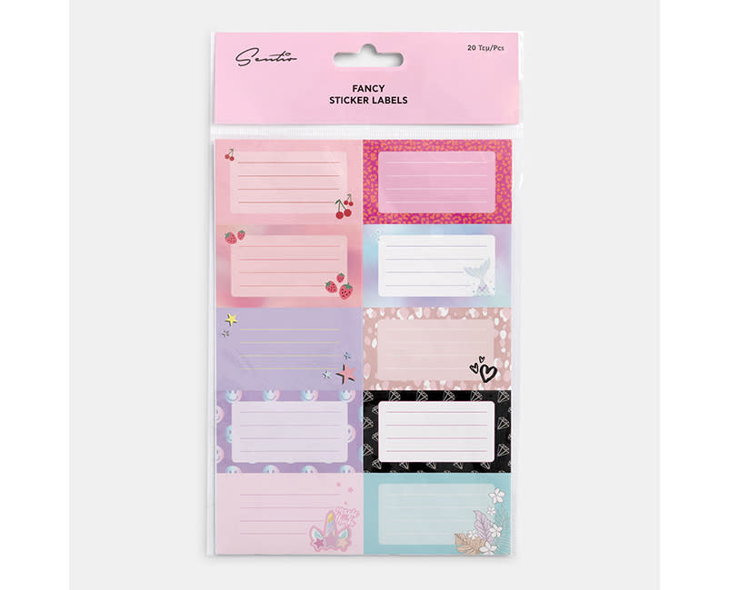 ΑΥΤΟΚΟΛΛΗΤΕΣ ΕΤΙΚΕΤΕΣ FANCY SENTIO