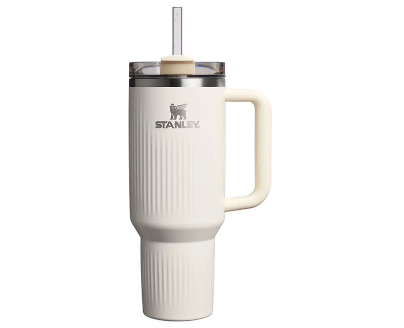 THE FLUTED TUMBLER 1.18L CREAM GLOSS