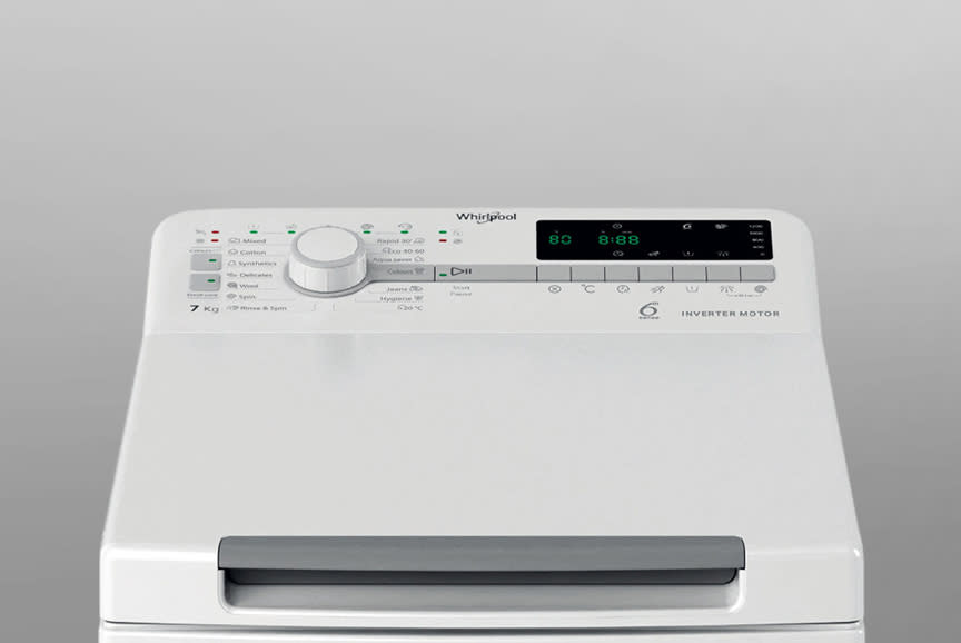 Whirlpool Πλυν. Ρούχων TDLR 7250SS EU/N