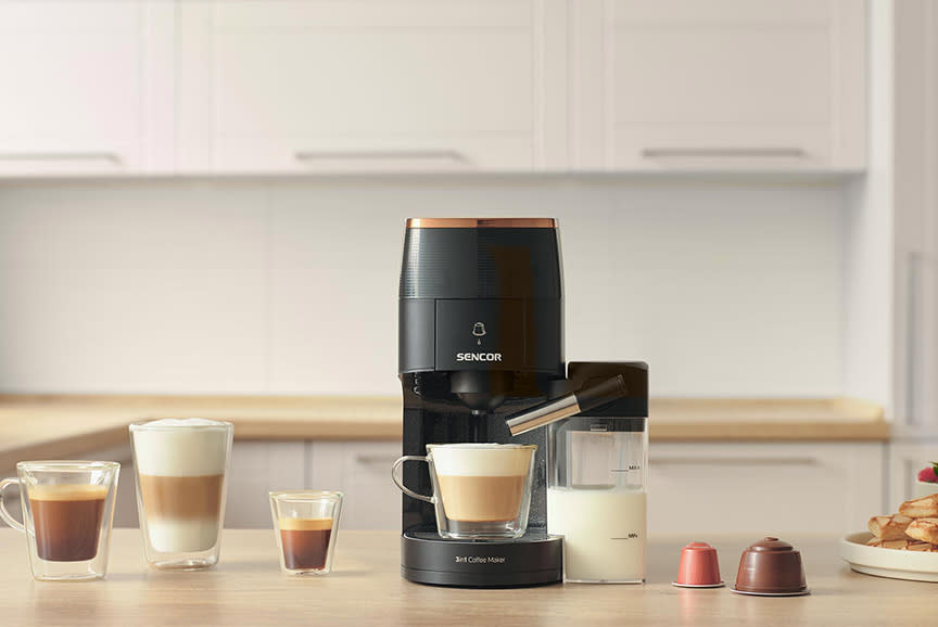 Μηχανή καφέ 3 σε 1!