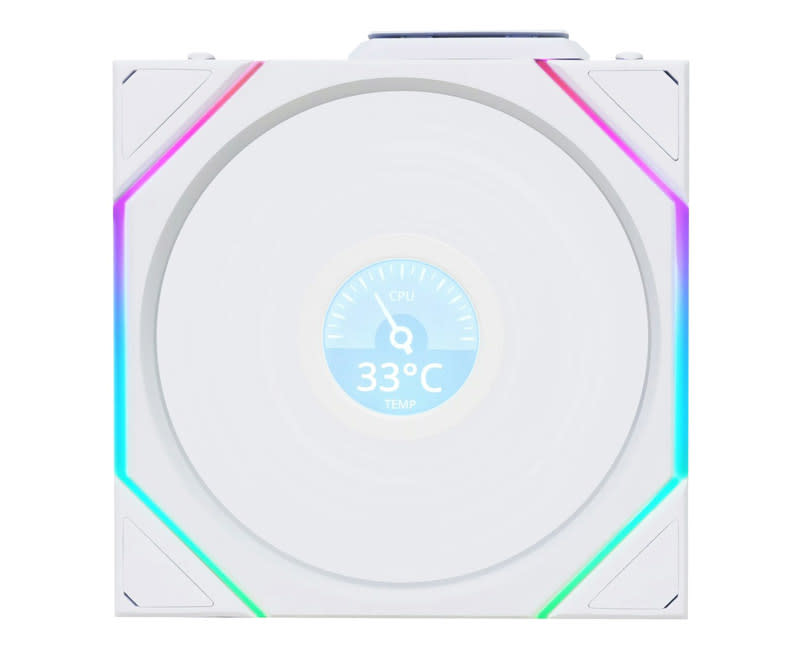 Lian Li UNI FAN TL-LCD WRLS 120 WHT