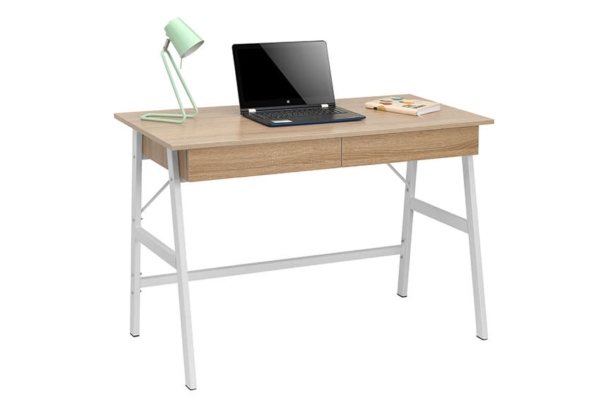 @Work Γραφ. Pure Oak &Καρέκλα Handy Μαυρ