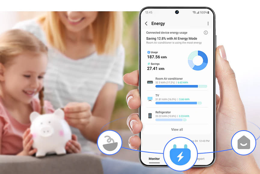 Samsung Ντουλάπα RS80F64JEBEF