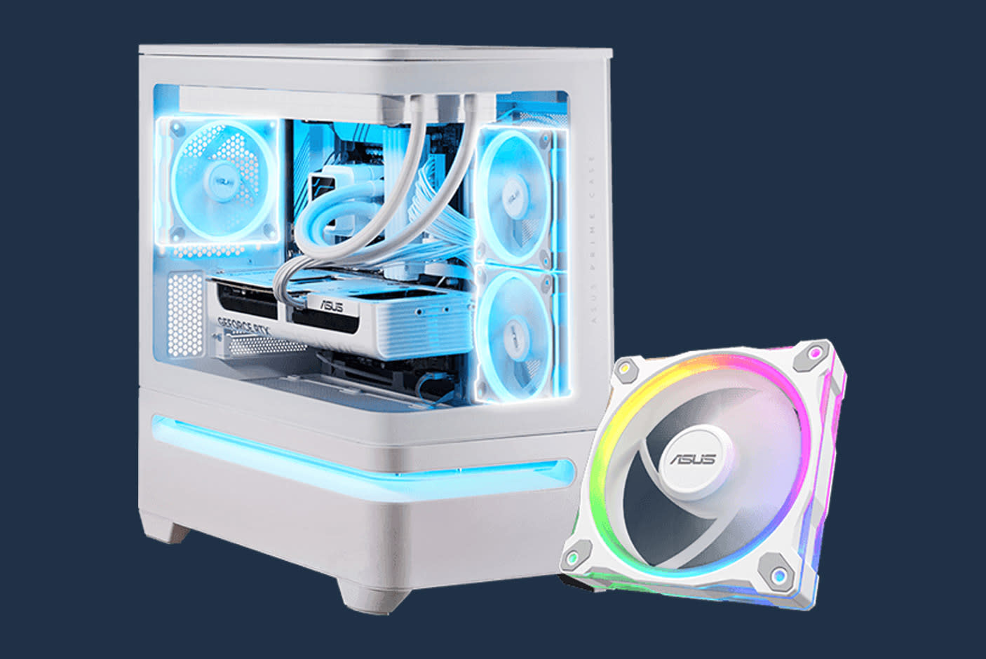Three Preinstalled ARGB Fans