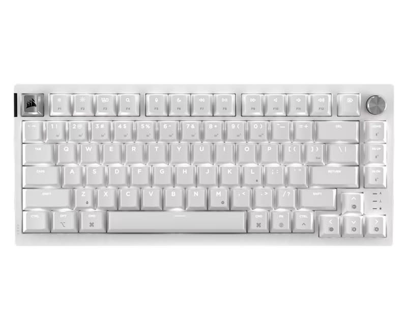 CORSAIR K65 Plus Frost White