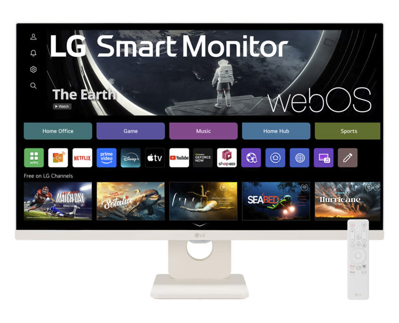 LG 27" FHD IPS Smart Wireless Monitor + webOS