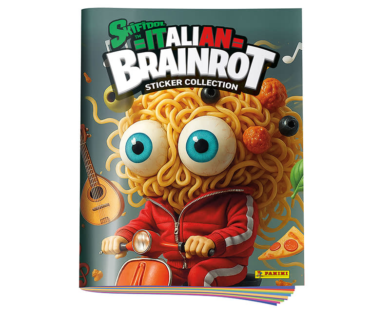 Italian Brainrot Album Αυτοκόλ. Panini