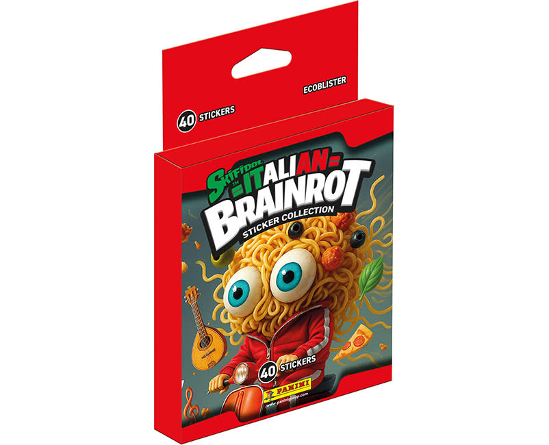 Italian Brainrot 40 Αυτοκόλ. Blister Pan