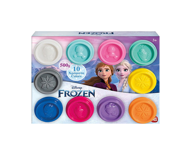 10Βαζάκια Πλαστελ 2oz Σε Κουτάκι Frozen
