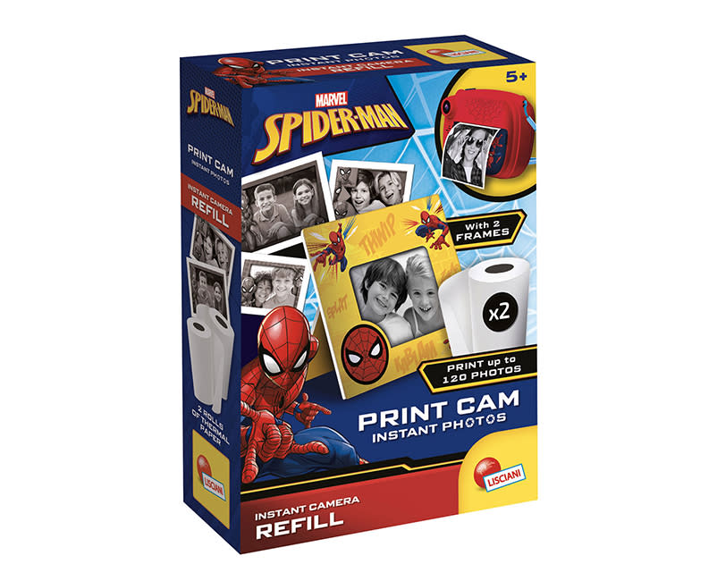 RealFun Spiderman Print Cam Ανταλ Refill