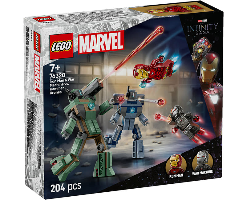 Iron Man & WarMachine Vs HammerDrones 76320