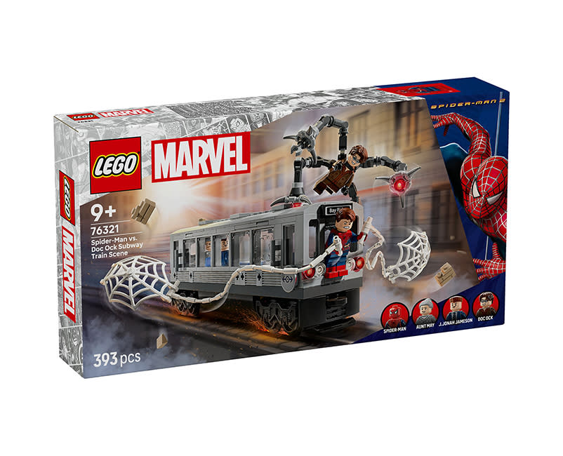 SpiderManVsDocOckSubway Train Scen