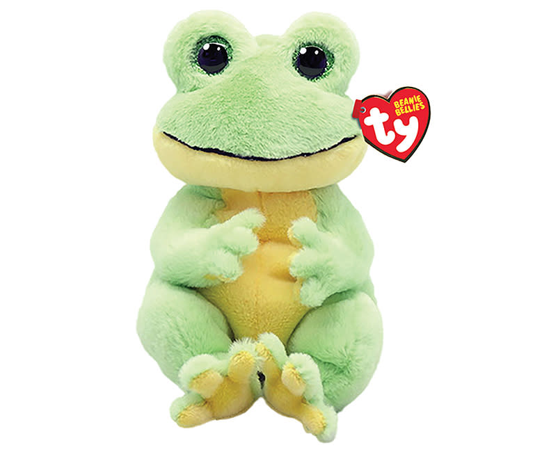 Λούτρινο BeanieB Βατραχος Πρασινο 15Εκ