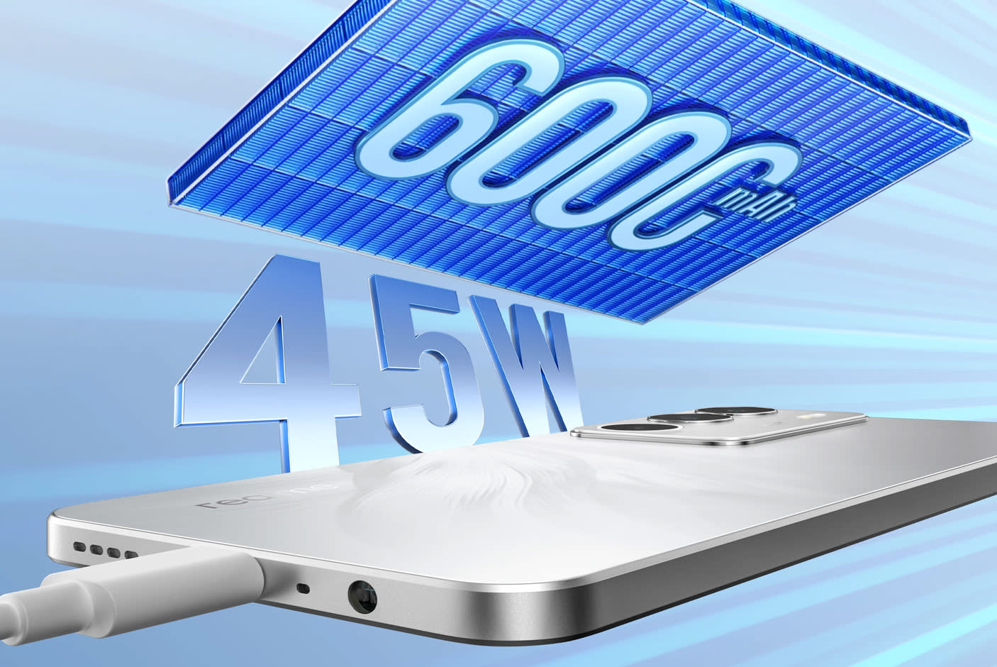 6000mAh Massive Battery