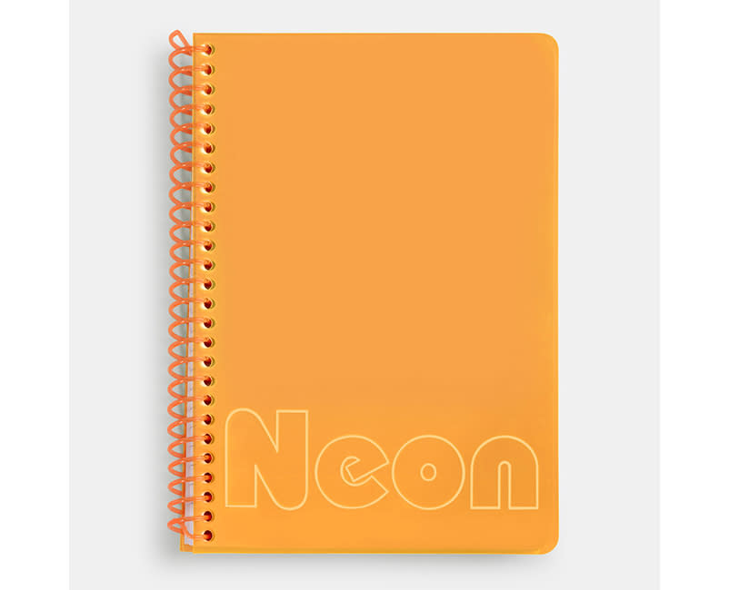 ΤΕΤΡΑΔΙΟ ΣΠΙΡΑΛ NEON ΠΟΡΤΟΚΑΛΙ A5 SENTIO