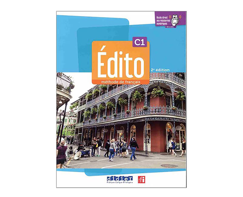 EDITO C1 METHODE + CAHIER  2024