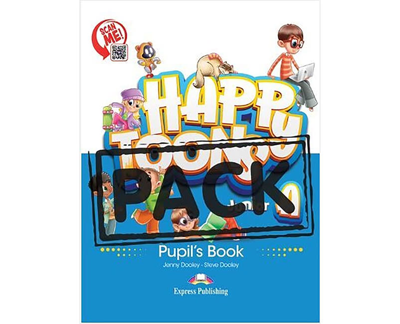 	HAPPYTOONS JUNIOR A ST/BK PACK
