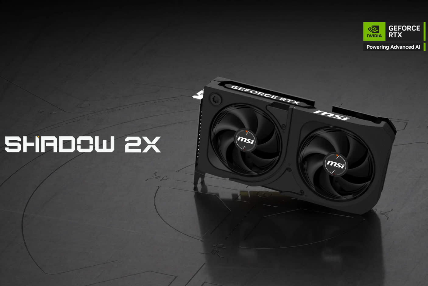 MSI GeForce RTX™ 5060 Ti 16G SHADOW 2X OC PLUS