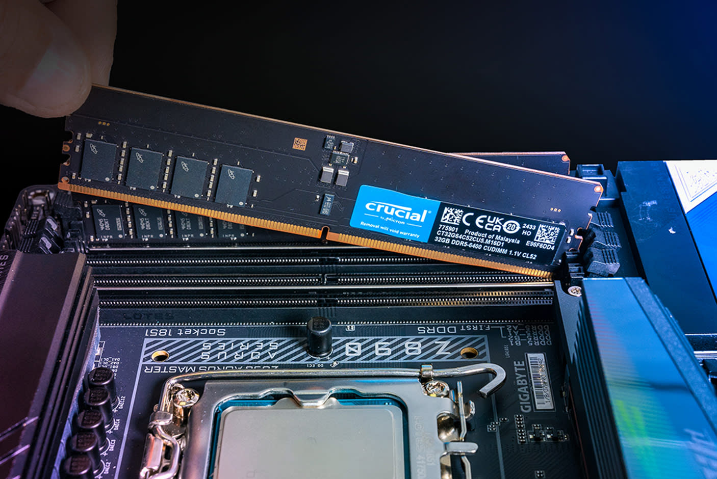 Crucial DDR5 CUDIMM Desktop Memory