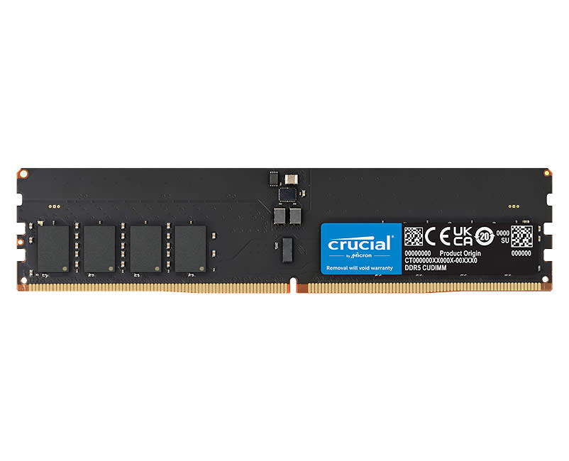 Crucial DDR5 CUDIMM Desktop Memory 