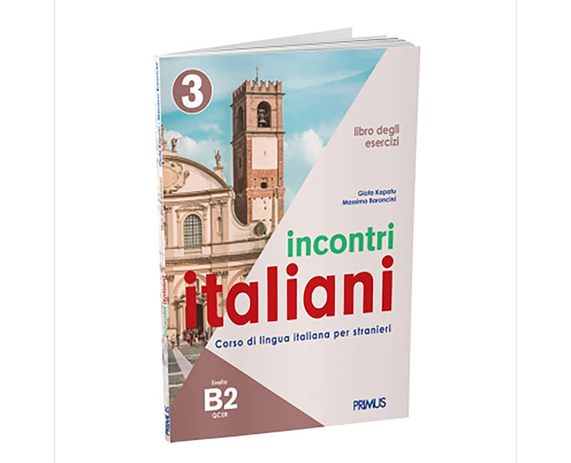 INCONTRI ITALIANI 3 B2.LIBRO ESERCIZI