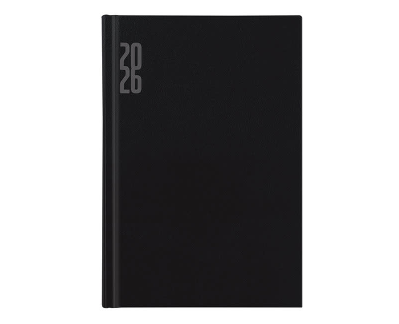 2026 ΗΜΕΡΟΛ ΗΜΕΡΗΣΙΟ 14Χ21 ΜΑΥΡΟ ΔΕΡΜΑΤ.