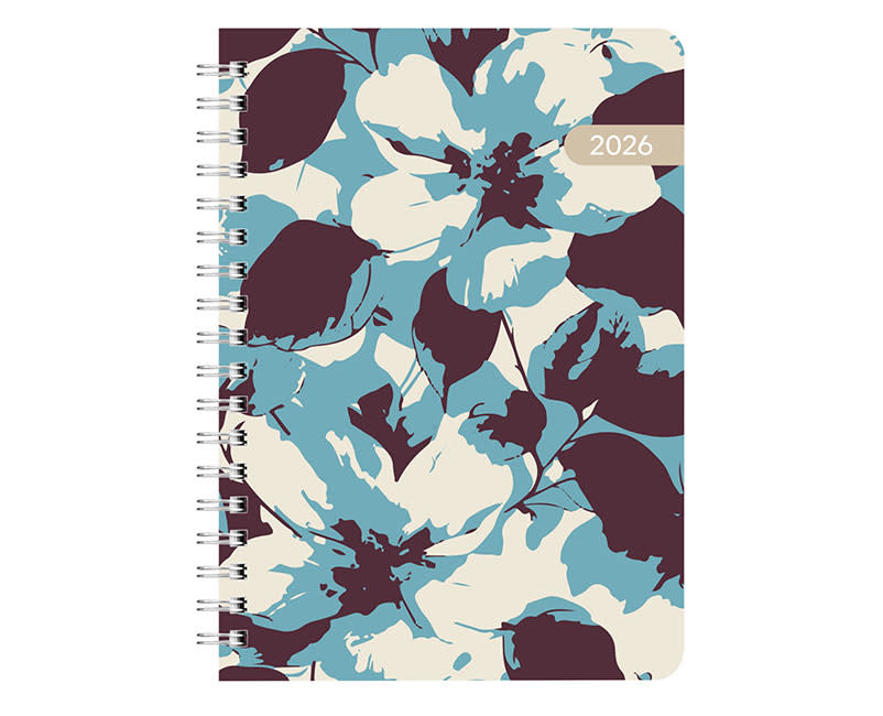  2026 ΗΜΕΡΟΛ. ΗΜΕΡ. ΣΠΙΡΑΛ 14x21 BLOSSOM