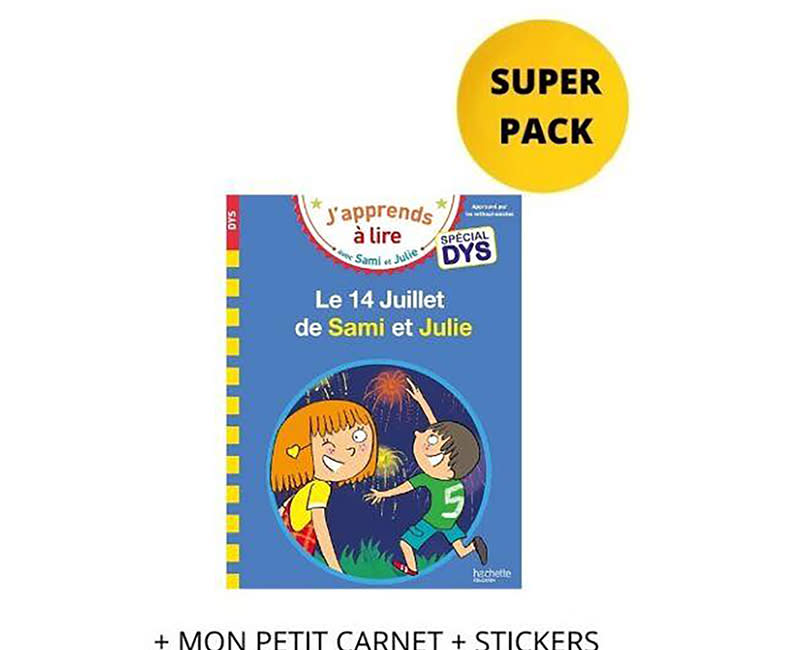 J'APPRENDS A LIRE AVEC SAMI & JULIE PACK