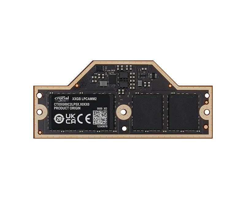Crucial LPCAMM2 LPDDR5X-7500