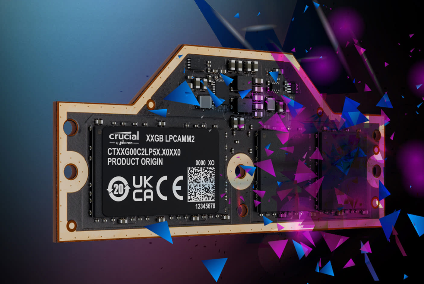 Crucial LPCAMM2 LPDDR5X-7500