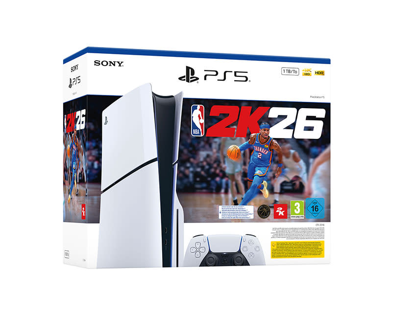PlayStation 5 + NBA 2k26 (vchr)