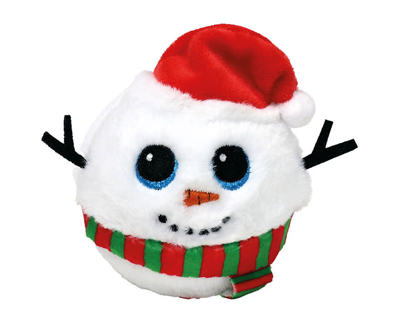 Λούτρινο Μπαλάκι BB Χιονάνθρωπος