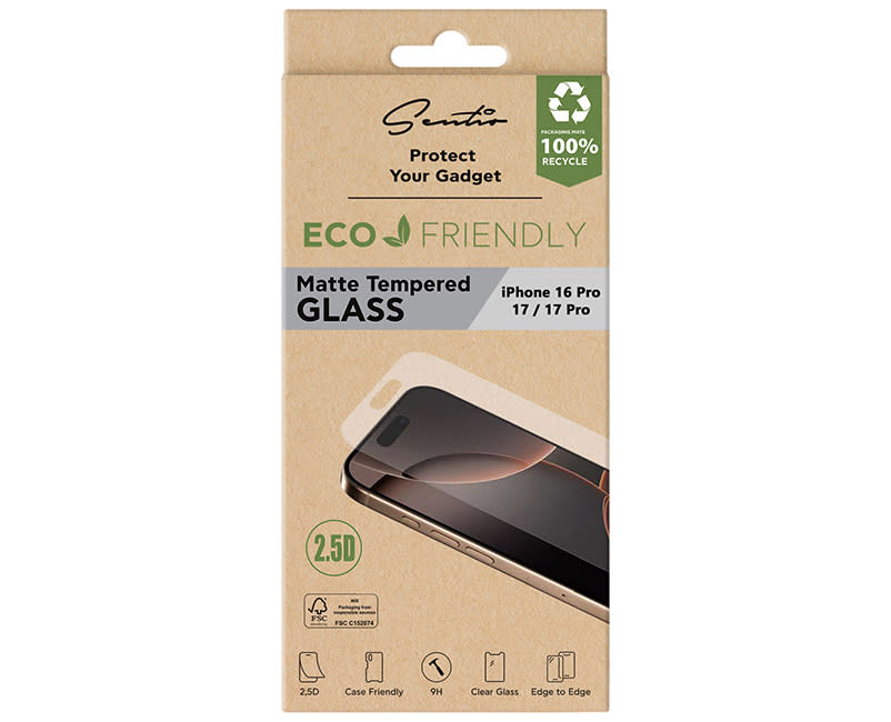 Glass Sentio iPhone 16pro/17/17pro Matte