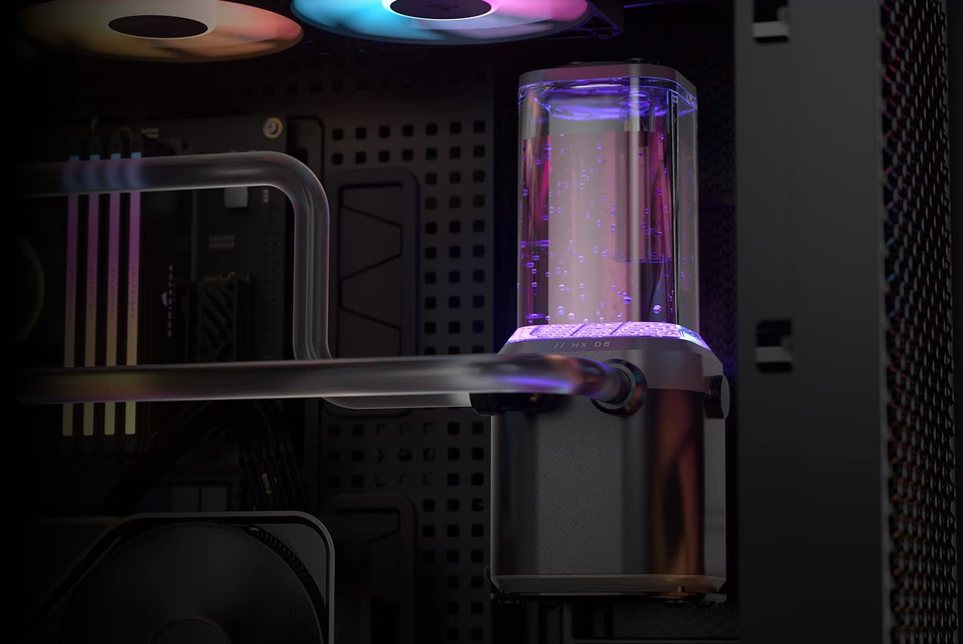 CORSAIR HYDRO X SERIES iCUE LINK XH505i RX 360 RGB Custom Cooling Kit